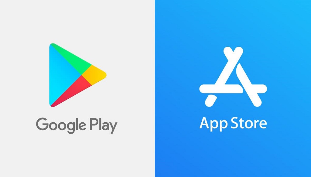 Google Play si Apps Store 