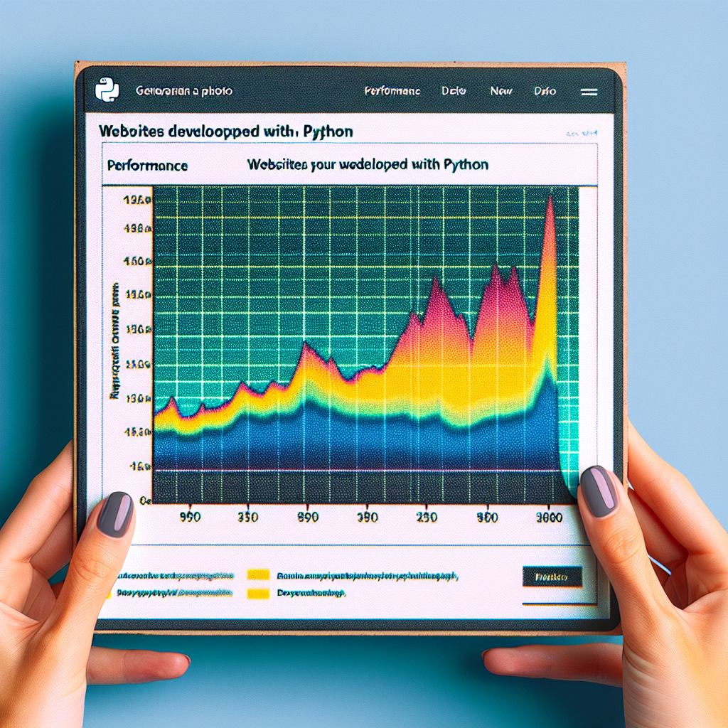 Imagine cu analiza comparativa a site-urilor dezvoltate pe Python, cu elemente de grafice si diagrame care ilustreaza <a href=