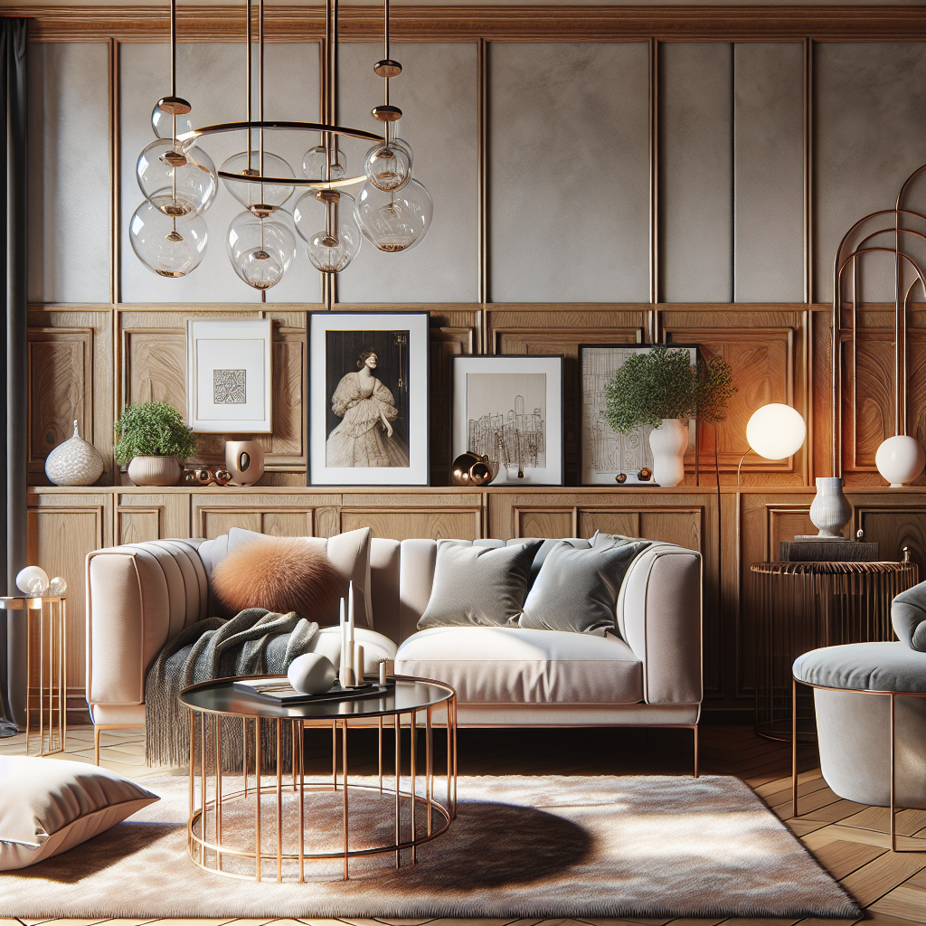 Mobilier impresionant in design: un sofa elegant, o masa moderna si <a href=
