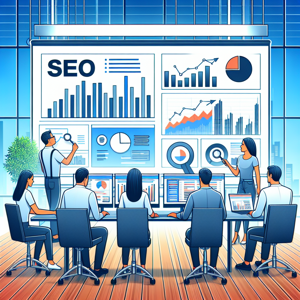 Fotografie cu o echipa de marketologi care lucreaza la strategia <a href=