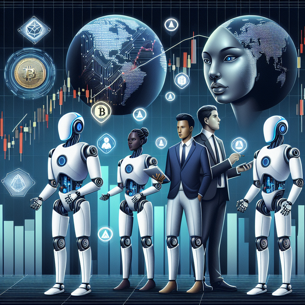 Imagine care ilustreaza munca robotilor in comertul cu <a href=