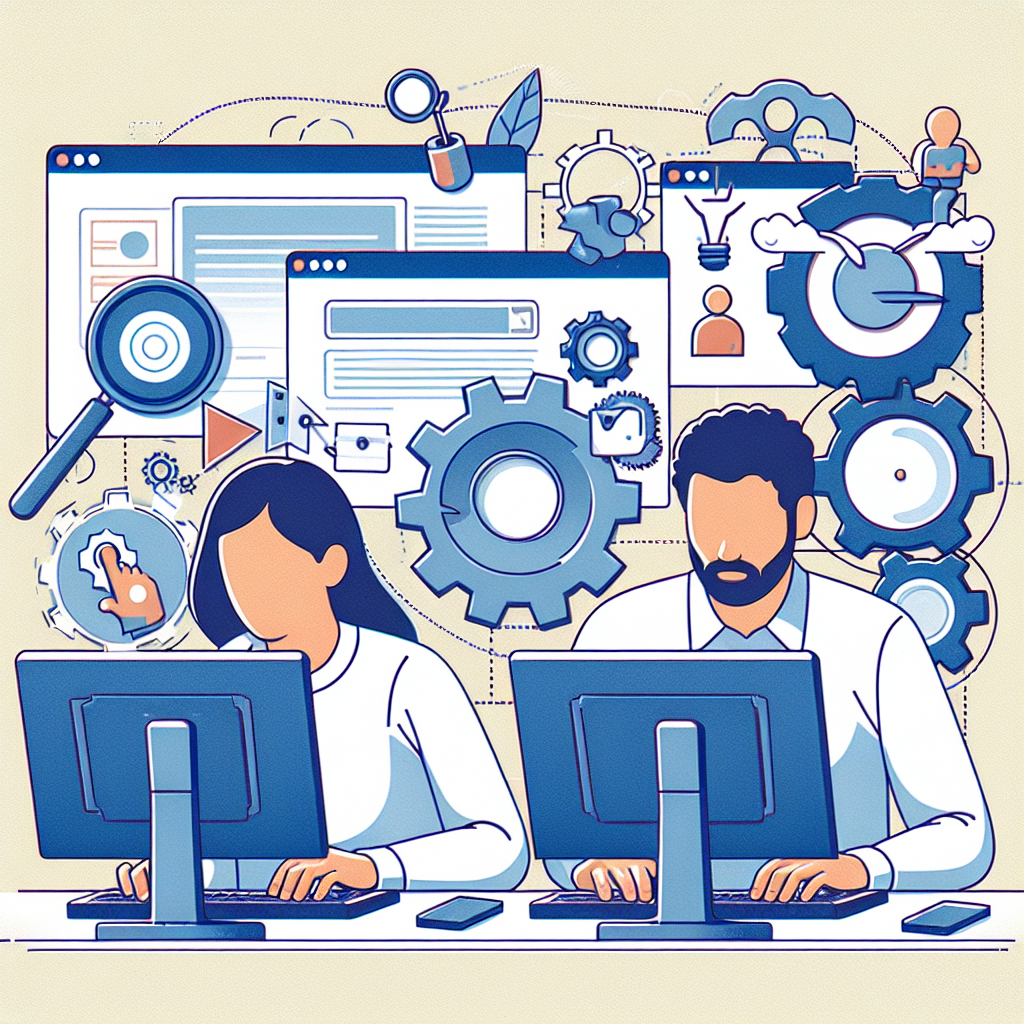 Imaginea unui setup si configurare a unui <a href=