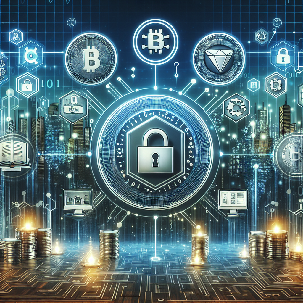 Imagine care prezinta diferite aspecte ale platformelor de schimb decentralizat, cum ar fi conversia criptomonedelor, cu imagini ce ilustreaza securitatea si tehnologia, totul realizat intr-un stil similar cu o sedinta foto profesionala.
