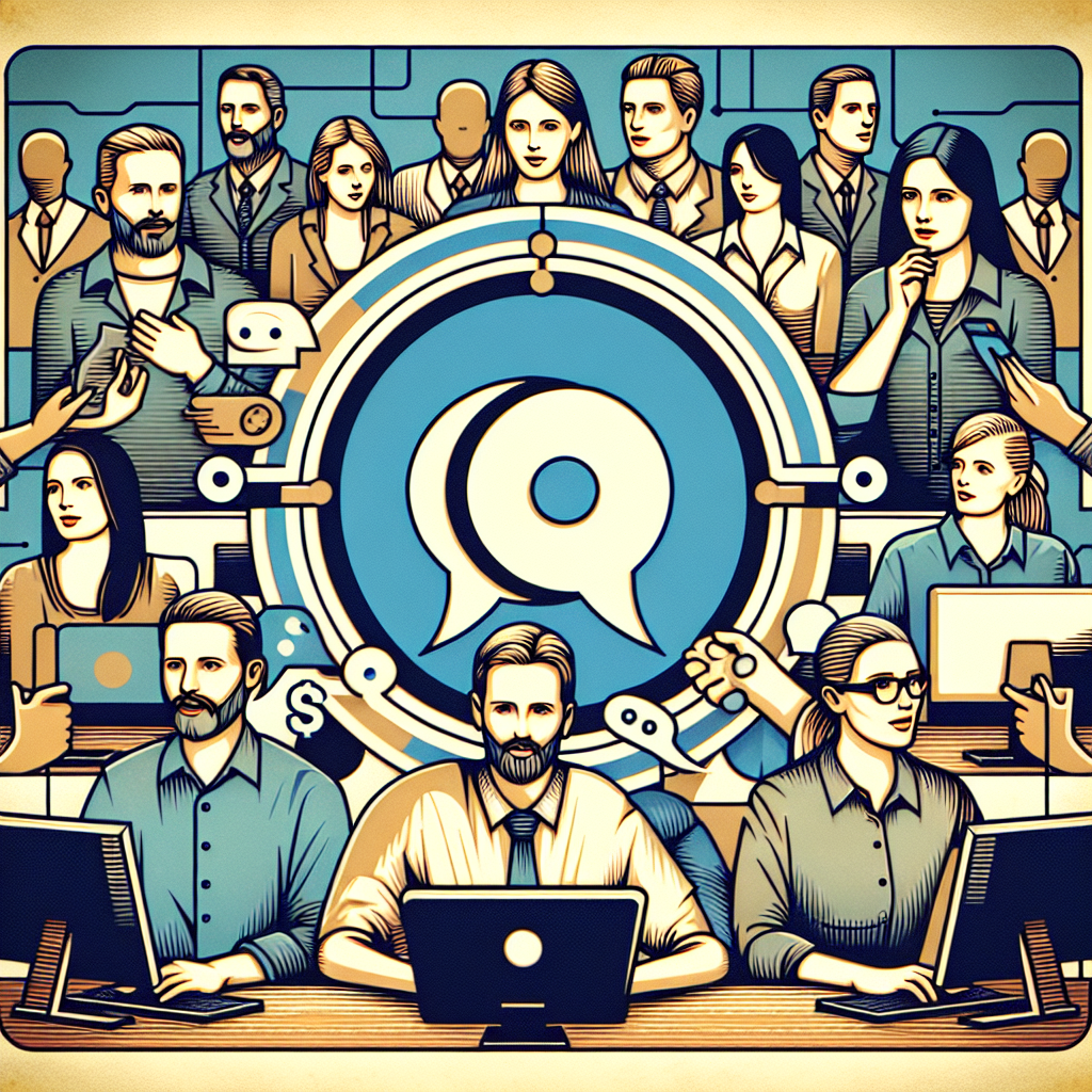 Imagine cu un grup de oameni europeni discutand diverse subiecte pe Discord, in fata calculatoarelor si ecranelor cu logo-ul Discord.