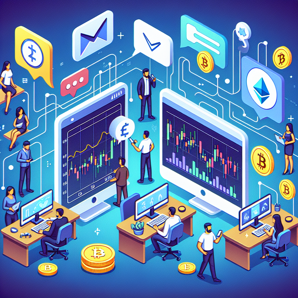 Imagine care vizualizeaza automatizarea P2P trading-ului pe platformele de <a href=