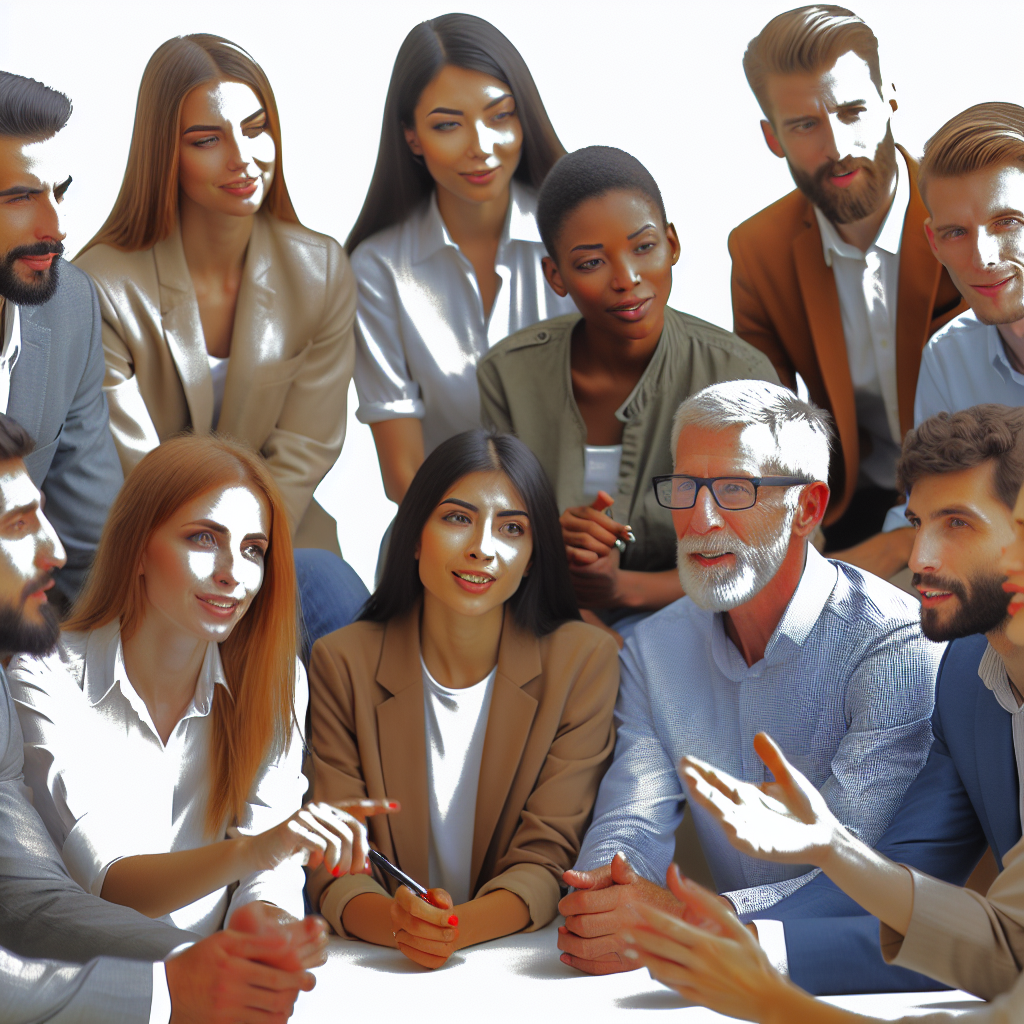 Imaginați-vă o echipă de profesioniști care discută conceptele de <a href=