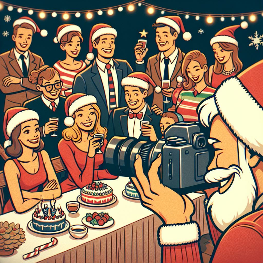 Generati o imagine care ilustreaza un fotograf care alegi o locatie pentru un eveniment, astfel incat sa nu poata fi deosebita de o fotografie reala. Aparitia tuturor persoanelor trebuie sa fie de tip european.