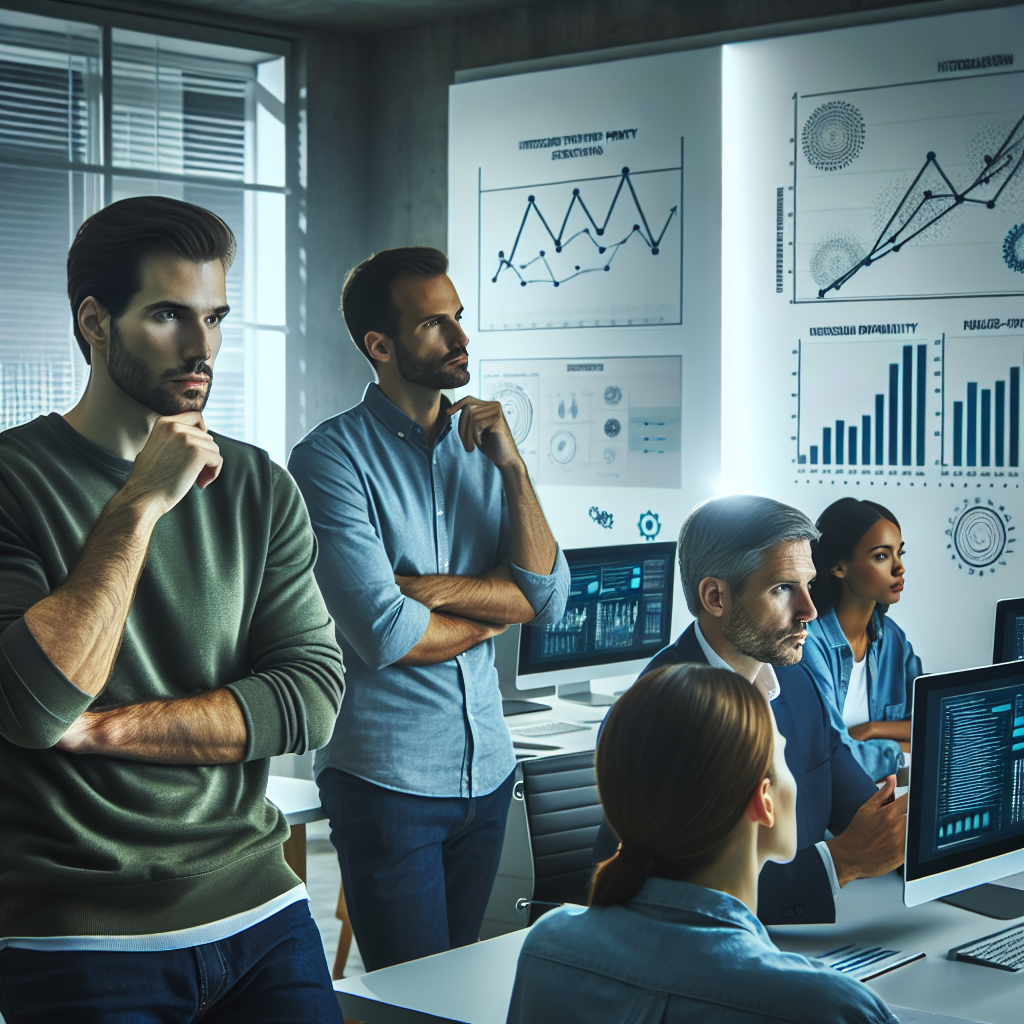 Birou modern de IT cu profesionisti europeni discutand despre integrarea serviciilor externe si <a href=