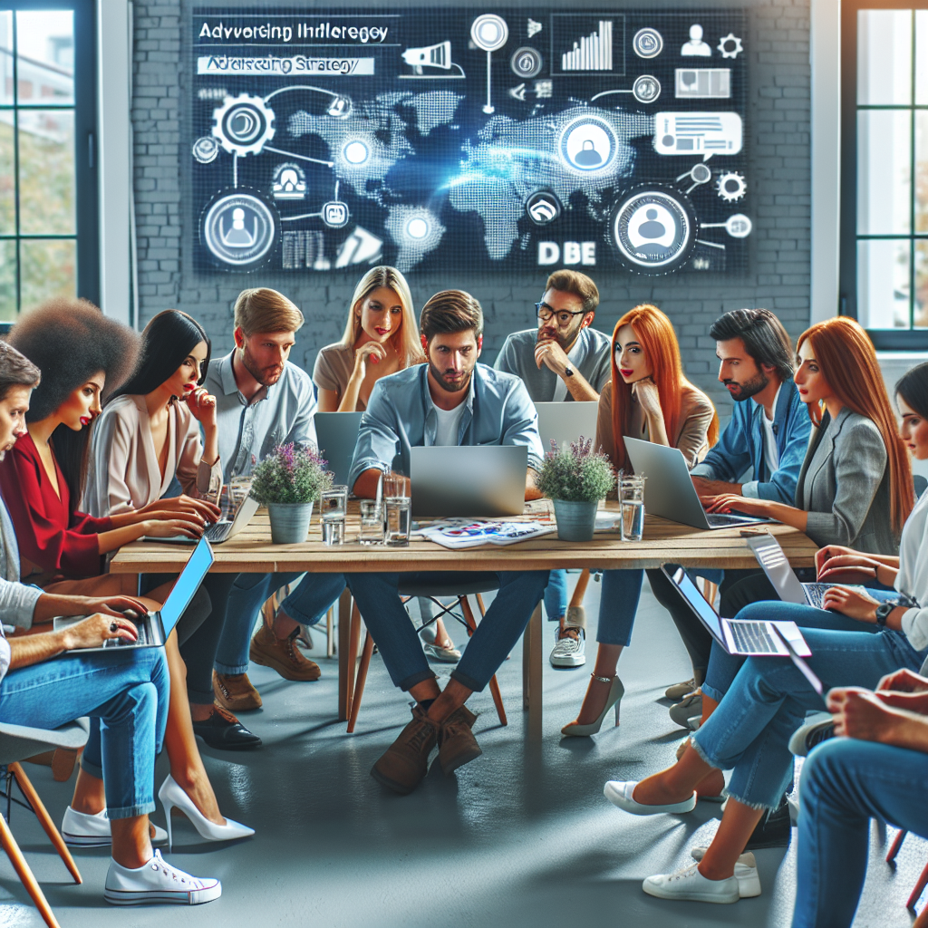 Grup de influenceri europeni discutand <a href=