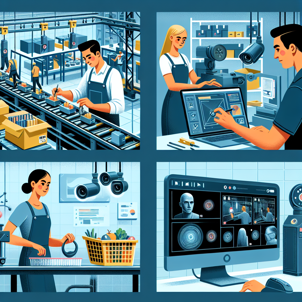 Imagine care prezinta diverse aplicatii ale viziunii computerizate, incluzand <a href=