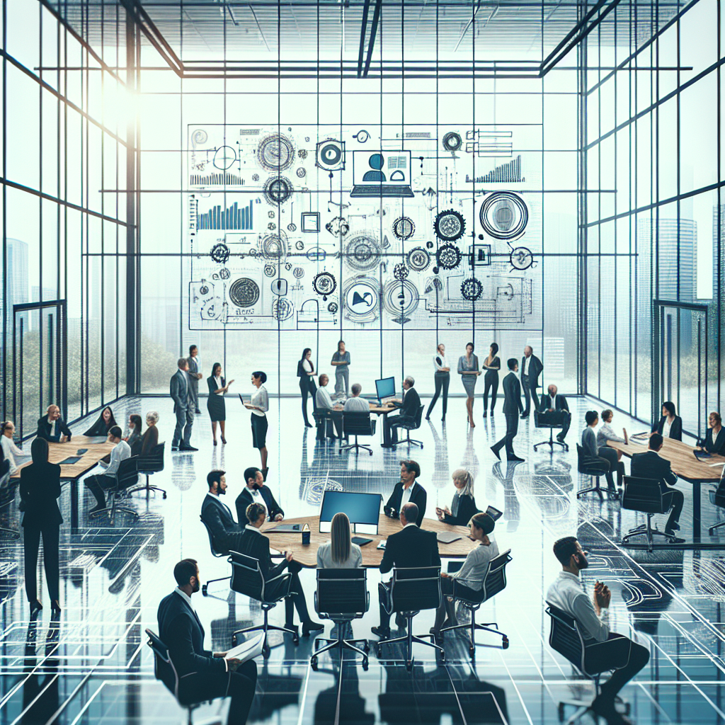 Discutie a unui grup de oameni cu aspect european, concentrati pe <a href=