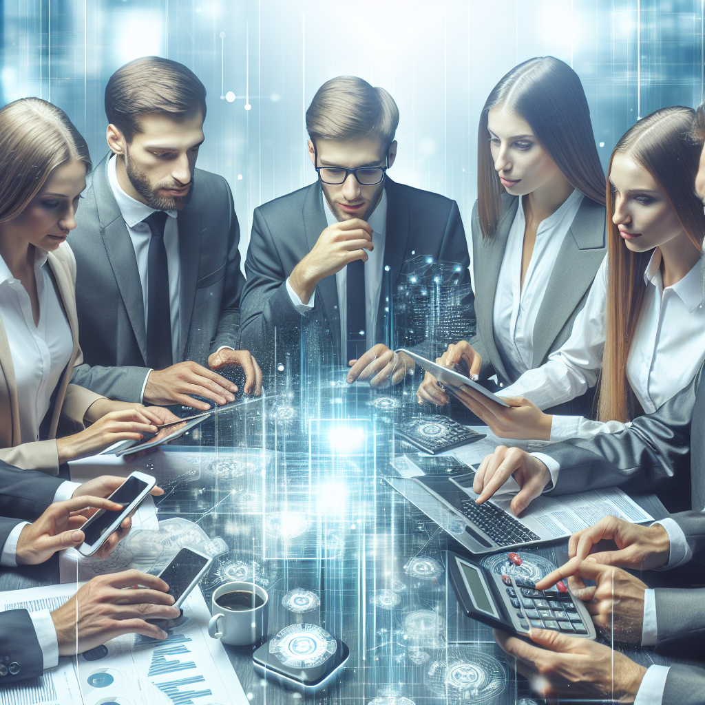 imaginea in care un grup de consultanti profesionisti discuta <a href=