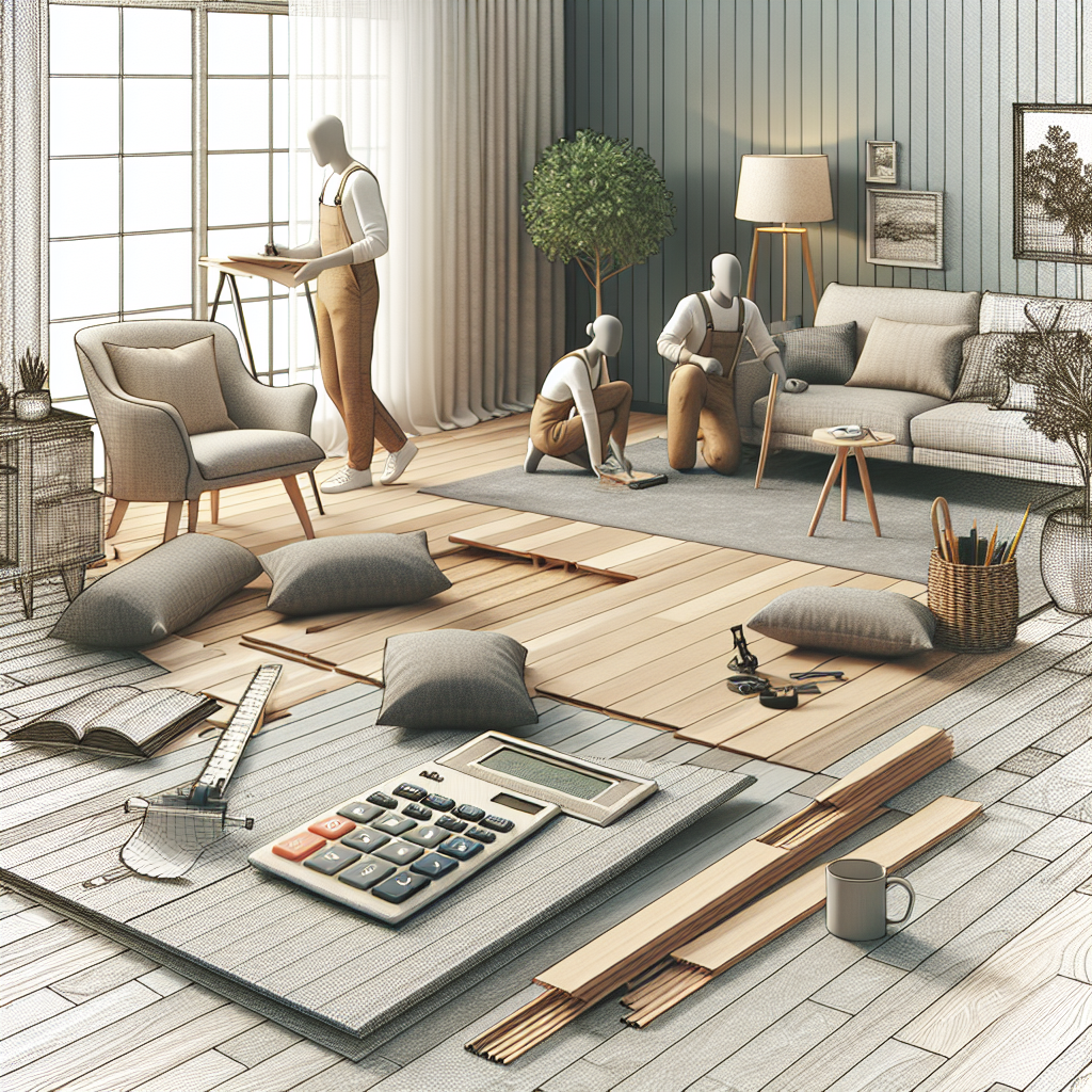 Imagine a unui interior modern si cozy, in care se observa procesul de lucru cu un calculator de montaj. Toti oamenii din imagine sunt de tip european.