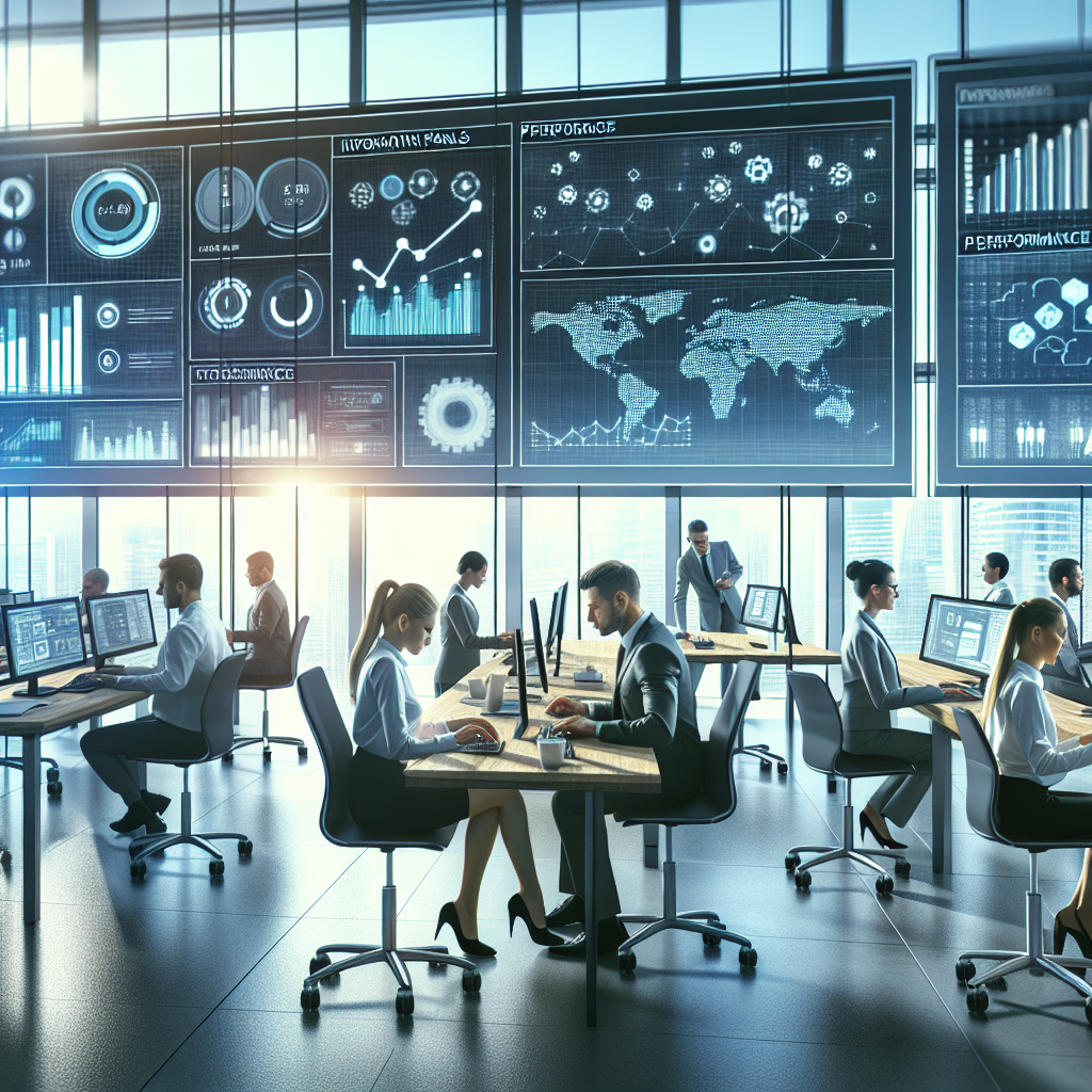Imagine care arata un business IT de succes, care utilizeaza virtualizarea: panouri informative, grafice de performanta si oameni de tip european care lucreaza intr-un birou modern. Trebuie sa arate ca o fotografie reala.